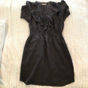 Rebecca Taylor Gray Silk Dress